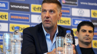 Нападателят на Септември Валери Божинов пожела успех на новия национален