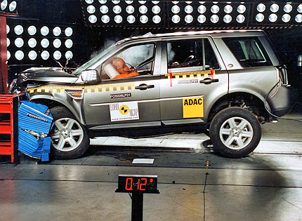 Land Rover Freelander 2 получи 5 звезди от EuroNCAP