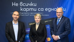 Новото портфолио Mastercard Touch Card™ на Алианц Банк България с акцент върху достъпното банкиране