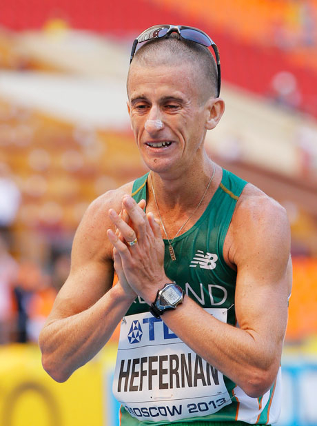 Ирландецът Робърт Хефернан спечели златото на 50 км спортно ходене