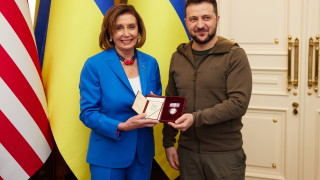Президентът на Украйна Володимир Зеленски проведе четиричасова среща с Нанси