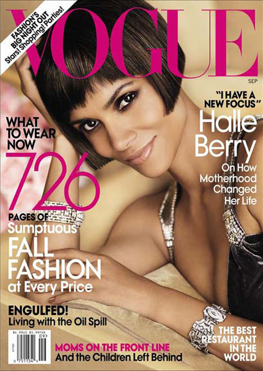 Холи Бери на корицата на "Vogue"