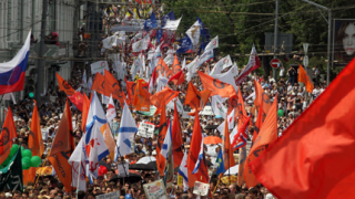 Хиляди се събраха на "Марша на милионите" срещу Путин