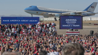 Президентът на САЩ Доналд Тръмп и кандидатът на демократите за