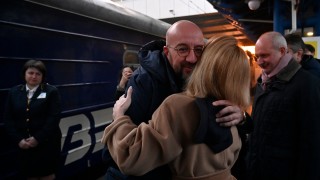 Председателят на Европейския съвет Шарл Мишел пристигна в Киев за