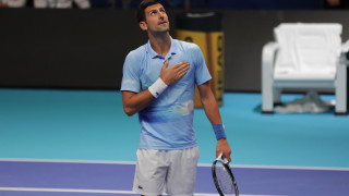 Сръбският тенисист Новак Джокович притесни феновете си в сряда сутрин