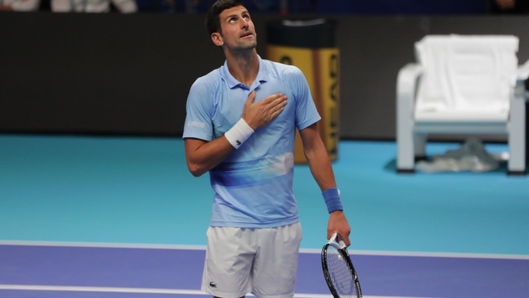 Сръбският тенисист Новак Джокович, 21-кратен победител на турнири от Големия