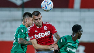 Александър Колев който реализира второто попадение при победата срещу Берое