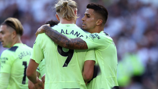 Голмайсторът на английския шампион Манчестър Сити Ерлинг Халанд има