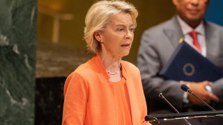 Председателят на Европейската комисия Урсула фон дер Лайен днес подкрепи