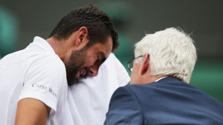 Победеният във финала на Уимбълдън Марин Чилич говори през сълзи