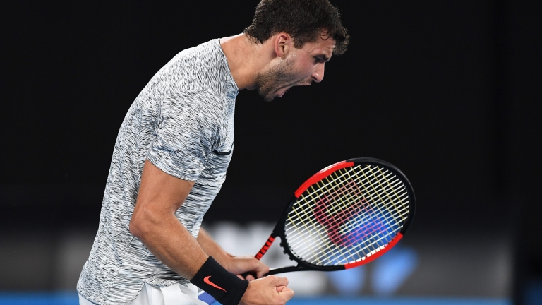 Безапелационен Григор Димитров на осминафинал в Австралия