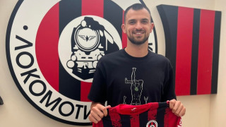 Локомотив София официално обяви привличането на нападателя Калоян Кръстев който