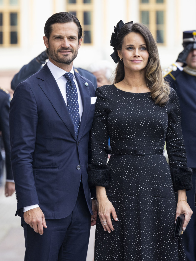 София със брачна половинка си Карл Филип