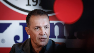 Новият старши треньор на Локомотив София Антон Велков говори в