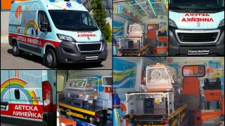 Спешната детска линейка която УМБАЛСМ Н И Пирогов получи като