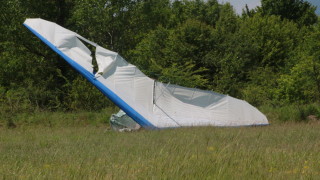 Мъж загина при полет с делтапланер