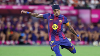 28 годишният футболист на Барселона Рафиня продължава възстановяването си от контузия