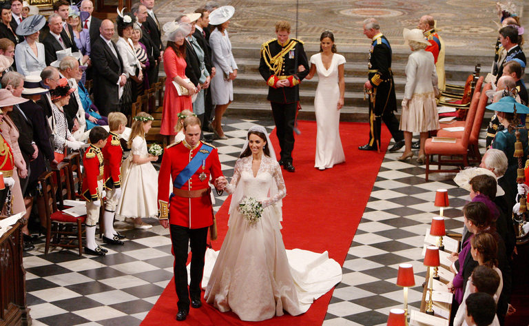  Сватбата на Уилям и Кейт през 2011г. 