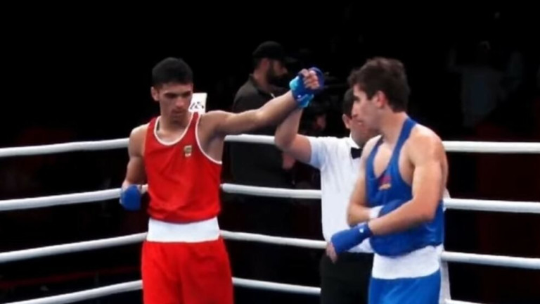Младият български боксьор Константин Костов донесе страхотна новина от Ереван.