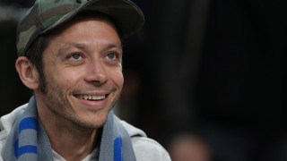 Легендарният пилот от Moto GP Валентино Роси който сега участва в