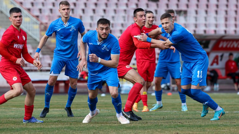 Дублиращите отбори на ЦСКА и Левски завършиха наравно 0:0 в