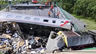 В Курска облласт е взривен железопътен мост а в руската