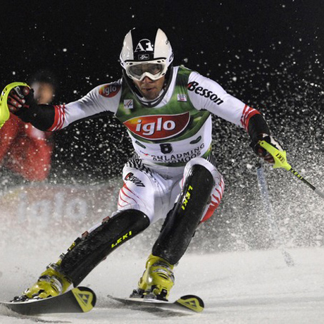 Албрехт 26-и в нощния слалом в Шладминг 