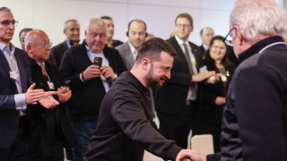 Украинският президент Володимир Зеленски каза че се е срещнал с