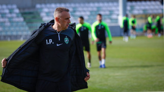 Час след като бе представен официално като наставник на Лудогорец