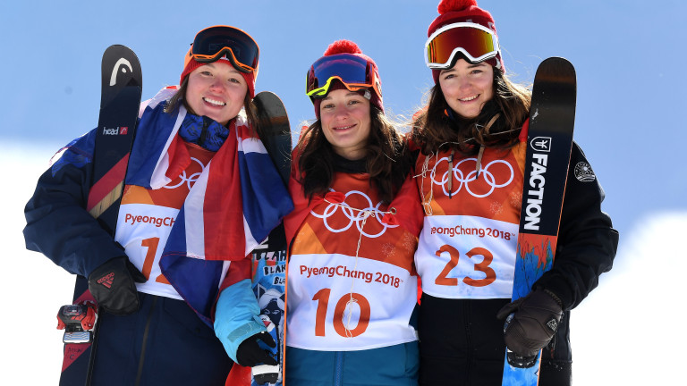 Сара Хьофлин спечели олимпийската титла в дисциплината слоупстайл в ски-свободния