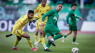Берое - Левски 0:1 (Развой на срещата по минути)