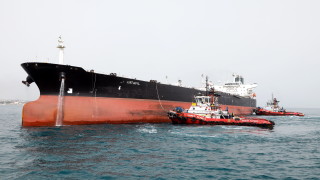 Бреговата охрана на Саудитска Арабия помогна на ирански петролен танкер