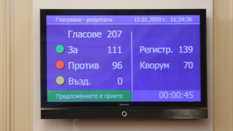 Парламентът избра Емил Димитров - Ревизоро за нов министър на