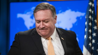 Държавният секретар на САЩ Майк Помпео е във Великобритания за