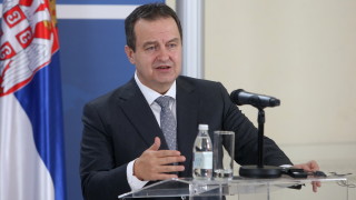 Сръбският външен министър Ивица Дачич заяви че страната му не