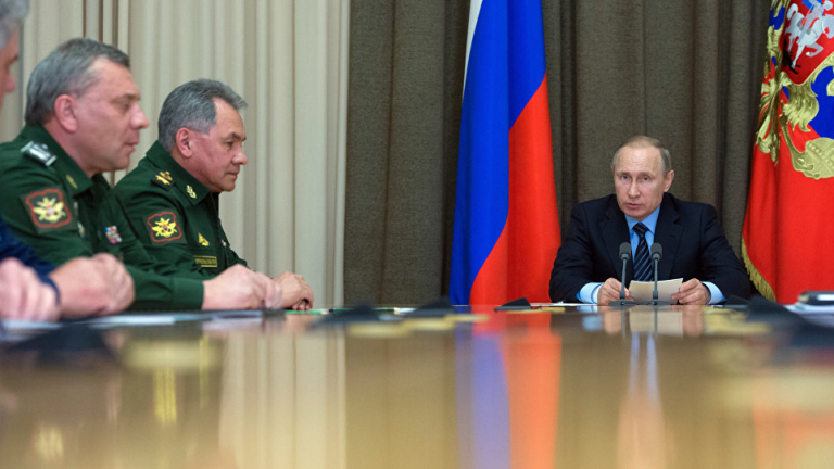 Путин отмени събитие, за да се срещне с военния министър