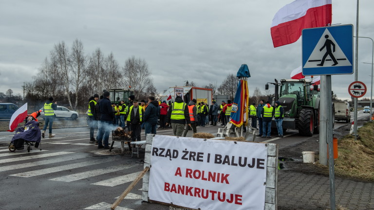 Полските фермери протестират срешу сделката ЕС-Меркосур