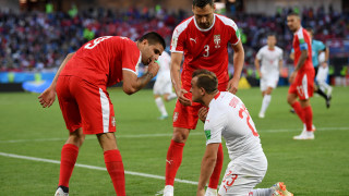 Джердан Шакири е Играч на мача Сърбия - Швейцария
