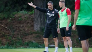 ЦСКА продължава с интензивната си подготовка за първия мач от