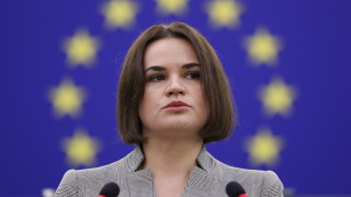 Лидерът на опозицията в Беларус смъмри ЕС за бавния му отговор на Лукашенко