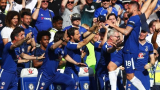 Представители на английския гранд Челси са на италианска земя пишат