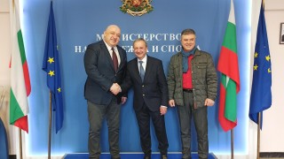Министър Кралев се срещна с президента на Европейския паралимпийски комитет Ратко Ковачич