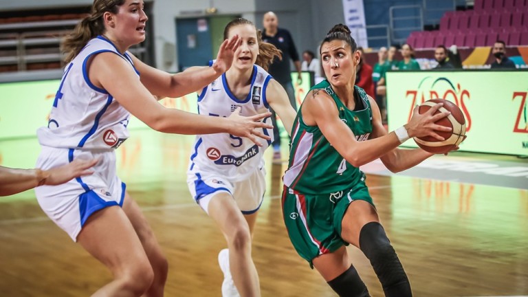 Българските баскетболистки играха на много високо ниво, но отстъпиха пред