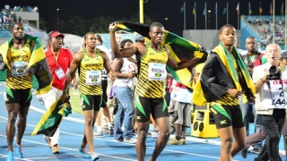 Ямайка спечели и щафетата на 4х100 м