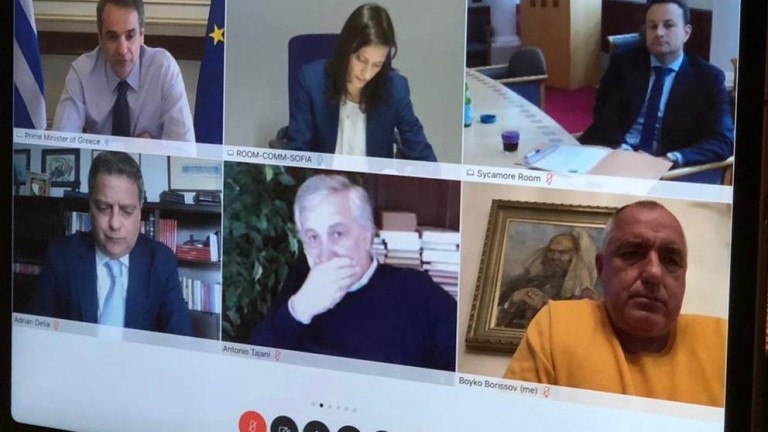 Премиерът Бойко Борисов участва във видеоконферентна Среща на върха на