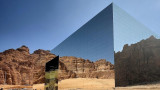  Maraya - най-голямата огледална постройка в света, ситуирана посред пустинята в Саудитска Арабия 