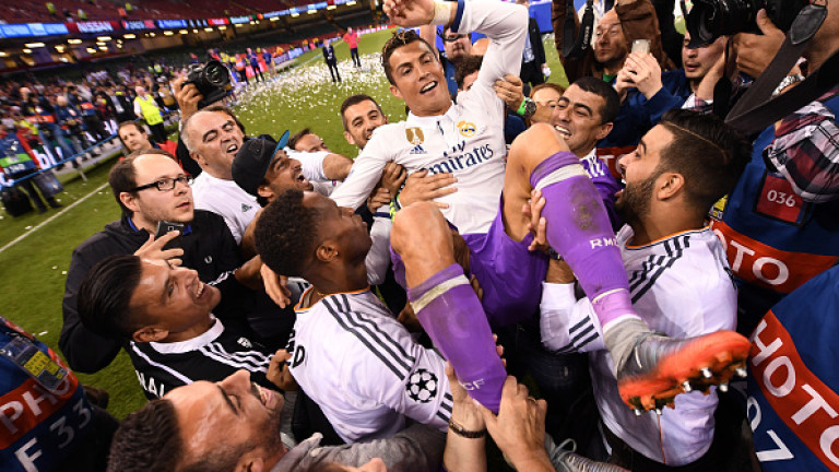 Звездите на Реал (Мадрид) окупираха идеалния отбор на Шампионската лига