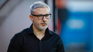 Изпълнителният директор на Локомотив Пловдив Павел Колев даде брифинг преди