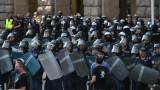 Продължава протестът в София